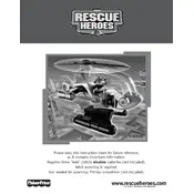 Fisher Price Mattel Rescue Heroes Rescue Chopper K3309 Toy manual cover