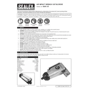 Sealey SA91.V3 Impact Wrench manual cover