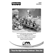 Fisher Price Mattel Twas The Night Before Christmas C5221 Toy manual cover