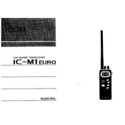 Icom IC-M1 Euro Transceiver manual cover