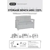 Keter 227L Furniture manual cover