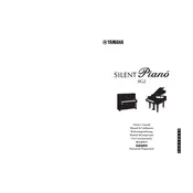 Yamaha Silent Piano SG2 Piano manual cover