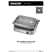 Sencor SBG 6231SS Grill manual cover