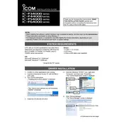 Icom IC-F3400D Software manual cover