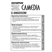 Olympus C-990 ZOOM manual cover