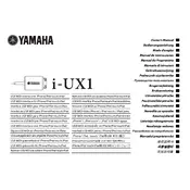 Yamaha i-UX1 Interface manual cover