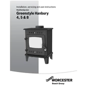 Worcester Greenstyle Hanbury 4 2016 Stove manual cover