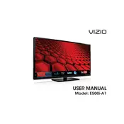 Vizio D500i-A1 TV manual cover