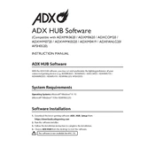 ADX ADX HUB Software manual cover