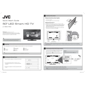 JVC LT-50C750 manual cover