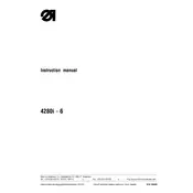 Dürkopp Adler 4280i-6 Sewing Machine manual cover