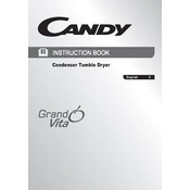 Candy GVC D81B-80 manual cover