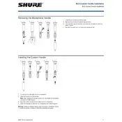 Shure BLX Microphone manual cover