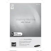 Samsung PowerFoam WF511ABR Washing Machine manual cover