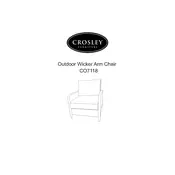 Crosley CO7118 Chair manual cover