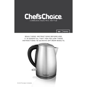 Chef's Choice 681 Kettle