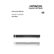 Hitachi AXS020WE manual cover