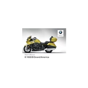 BMW K 1600 B 2018 Motorcycle manual cover