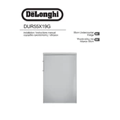 DeLonghi DUR55X19G manual cover