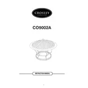 Crosley CO9002A Table manual cover