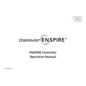 Yamaha Disklavier Enspire Controller Piano manual cover