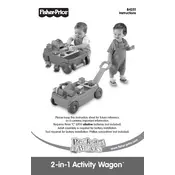 Fisher Price Mattel Wonder Wagon B4251 Toy manual cover