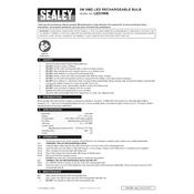 Sealey LED3WB Bulb manual cover