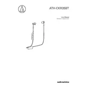 Audio-Technica ATH-CKR35BT Headphones manual cover