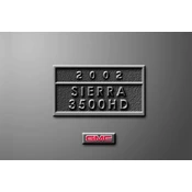 GMC Sierra 3500HD 2002 manual cover