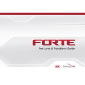 Kia Forte 2020 Sedan manual cover