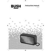 Bush 311010 4837396 Speaker manual cover