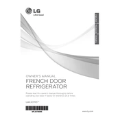 LG LMX30995ST Refrigerator manual cover