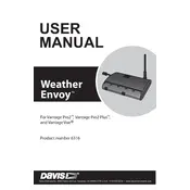 Davis Vantage Pro2 Weather Envoy 6316 Data Collection Tool manual cover