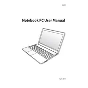 ASUS N55SL Laptop manual cover