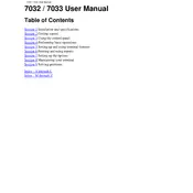 Xerox 7032 Terminal manual cover