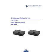 Grandstream HT812 Adaptor manual cover