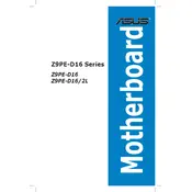 ASUS Z9PE-D16 Motherboard manual cover