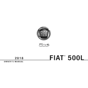 Fiat 500L 2018 Mini MPV manual cover