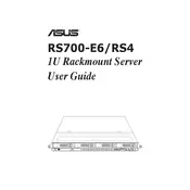 ASUS RS700-E6-ERS4 Server manual cover