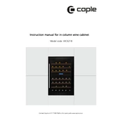 Caple WC6218 Wine Cabinet manual cover