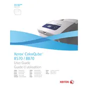 Xerox ColorQube 8870 Printer manual cover