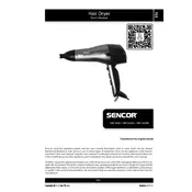 Sencor SHD 6600 Hair Dryer manual cover