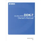 Yamaha DDK-7 Keyboard