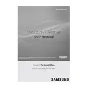 Samsung SU10H3021P Vacuum manual cover