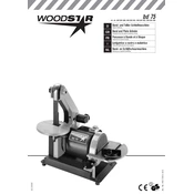 Woodstar BD 75 3903301901 Sander manual cover