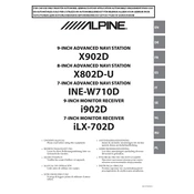 Alpine iLX-702D manual cover