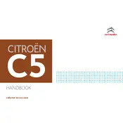 Citroën C5 2011 Sedan manual cover