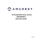 Amcrest AMC4KDM6-B Security Camera manual cover