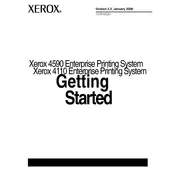 Xerox 4590 EPS Printer manual cover