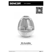 Sencor SHF 950WH Humidifier manual cover